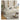 Stylish White Sofa with Light Brown, Green, Yellow, and Black Accents - Pine Wood Frame and Faux Leather Upholstery hatx - 1026MUTUKISPACE