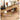 Elegant Brown Oak & Pine TV Cabinet with Glass Doors and Metal Accents hbzwg - 646MUTUKISPACE