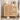 Natural Oak Wood Cabinet with Rattan Doors and Metal Accents hbzwg - 647MUTUKISPACE