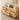 Stylish Oak Wood Cabinet with Rattan Accents and Metal Detailing hbzwg - 648MUTUKISPACE