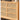 Stylish Oak Wood Cabinet with Rattan Accents and Metal Detailing hbzwg - 648MUTUKISPACE