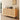 Stylish Oak Wood Cabinet with Rattan Accents and Metal Detailing hbzwg - 648MUTUKISPACE