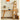 Elegant Oak Wood & Rattan Chair with Comfortable PU Leather Seat hbzwg - 650MUTUKISPACE