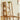 Elegant Oak Wood & Rattan Chair with Comfortable PU Leather Seat hbzwg - 650MUTUKISPACE