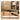 Stunning Oak & Pine Wood Glass Cabinet with Sleek Metal Accents hbzwg - 651MUTUKISPACE
