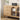 Stunning Oak & Pine Wood Glass Cabinet with Sleek Metal Accents hbzwg - 651MUTUKISPACE