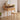 Elegant Oak Wood and Metal Vanity Table with Glass Top hbzwg - 652MUTUKISPACE