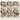 Round Solid Wood Coffee Table Set – Durable and Elegant Living Room Centerpiece hch - 3095MUTUKISPACE