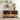 Rustic Charm Cabinet with Geometric Design – Elegant Storage Solution hdst - 4218MUTUKISPACE