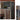 Rustic Charm Multi - Tier Cabinet with Sleek Metal Design hdst - 4320MUTUKISPACE
