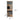 Rustic Charm Multi - Tier Cabinet with Sleek Metal Design hdst - 4320MUTUKISPACE