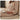 Elegant Beige Brown Suede Sofa with Ash Wood Frame - Perfect for Modern Living Rooms hjhms - 1037MUTUKISPACE