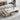 Sleek White Khaki Coffee Table with Sintered Stone Top and Pine Wood Base hjl - 1179MUTUKISPACE