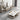 Sleek White Khaki Coffee Table with Sintered Stone Top and Pine Wood Base hjl - 1179MUTUKISPACE