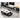 Elegant White & Black Sintered Stone Coffee Table - Modern Chic Design hjl - 1187MUTUKISPACE