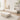 Elegant White and Beige Sintered Stone Coffee Table for Modern Living Spaces hjl - 1195MUTUKISPACE