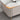 Luxurious White & Beige Sintered Stone Coffee Table with Pine and Solid Wood Finish hjl - 1205MUTUKISPACE