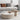 Elegant Sintered Stone & Pine Wood Coffee Table - White, Khaki, Brown, & Beige hjl - 1209MUTUKISPACE