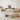White Natural Sintered Stone Coffee Table with Pine Wood Base hjl - 1217MUTUKISPACE