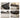 Stylish Black and White Pine Wood Coffee Table for Modern Living Spaces hjl - 1222MUTUKISPACE