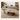 Stylish Khaki Dark Brown Pine Wood Coffee Table – Elegant Living Room Accent hjl - 1234MUTUKISPACE