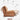 Elegant Dark Brown and Beige Recliner with Leathaire and Light Pine Wood Frame hksc - 975MUTUKISPACE