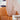 Stylish Beige, Dark Orange, and Khaki accent chair with Pine Wood Accents and Faux Leather Finish hksc - 976MUTUKISPACE