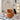 Stylish Beige, Dark Orange, and Khaki accent chair with Pine Wood Accents and Faux Leather Finish hksc - 976MUTUKISPACE