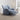 Elegant Blue and Beige Recliner with Dark Pine Wood Finish - Modern Gray and Green Accents hksc - 981MUTUKISPACE