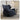 Elegant Blue and Beige Recliner with Dark Pine Wood Finish - Modern Gray and Green Accents hksc - 981MUTUKISPACE
