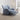 Elegant Blue and Beige Recliner with Dark Pine Wood Finish - Modern Gray and Green Accents hksc - 981MUTUKISPACE
