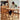 Stunning Cherry Wood Table with Natural Wood Finish - Perfect for Your Home hldmz - 703MUTUKISPACE