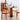 Rustic Natural Cherry Wood Table with Sturdy Iron Frame hldmz - 705MUTUKISPACE
