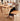 Stunning Natural Cherry Wood Table with Sleek Acrylic Accents - Perfect for Modern Homes hldmz - 707MUTUKISPACE