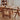 Elegant Natural Cherry Wood Table - Perfect for Modern Interiors hldmz - 708MUTUKISPACE