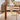 Vintage Cherry Wood Table with Sleek Steel Frame - Natural Finish hldmz - 709MUTUKISPACE