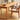Vintage Cherry Wood Table with Sleek Steel Frame - Natural Finish hldmz - 709MUTUKISPACE