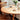 Stunning Cherry Wood Table with Copper Accents – Natural Wood Finish hldmz - 710MUTUKISPACE