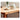 Stunning Cherry Wood Table with Copper Accents – Natural Wood Finish hldmz - 710MUTUKISPACE