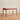 Exquisite Cherry Wood Natural Finish Table - Premium Plywood Construction hldmz - 711MUTUKISPACE
