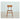 Sleek Modern Chair in Natural Cherry Wood with Durable Iron Frame hldmz - 717MUTUKISPACE
