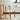 Elegant Chair White Natural Wood Cherry Finish with Kraft Paper Rope Seat hldmz - 720MUTUKISPACE