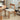 Elegant Chair White Natural Wood Cherry Finish with Kraft Paper Rope Seat hldmz - 720MUTUKISPACE