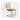 Stylish Cherry Wood and Rattan Chair with Faux Leather Cushion and Stainless Steel Frame hldmz - 721MUTUKISPACE
