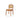 Natural Cherry Wood Chair with Rattan Backrest hldmz - 723MUTUKISPACE