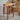 Elegant Cherry Wood Finish Natural Wooden Stool - Stylish Home Decor hldmz - 724MUTUKISPACE