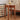 Elegant Cherry Wood Finish Natural Wooden Stool - Stylish Home Decor hldmz - 724MUTUKISPACE