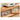 Stylish TV Cabinet - Natural Cherry Wood, Beech, Metal, and Glass Finish hldmz - 727MUTUKISPACE