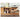 Stylish TV Cabinet - Natural Cherry Wood, Beech, Metal, and Glass Finish hldmz - 727MUTUKISPACE