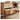 Stylish TV Cabinet - Natural Cherry Wood, Beech, Metal, and Glass Finish hldmz - 727MUTUKISPACE